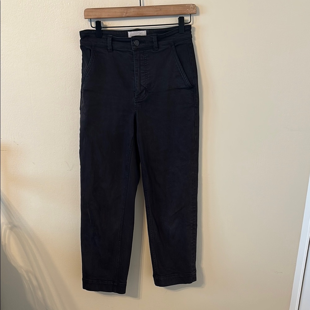 Everlane Cropped Straight Leg Jeans
